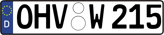 OHV-W215