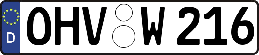 OHV-W216