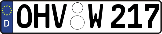 OHV-W217