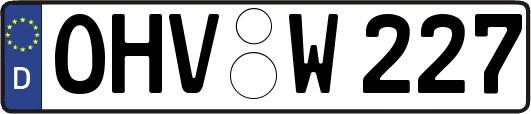 OHV-W227