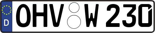 OHV-W230