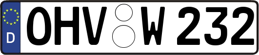 OHV-W232