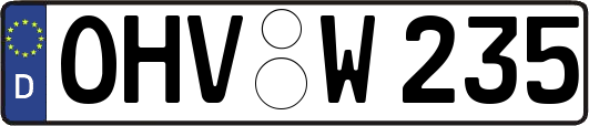 OHV-W235