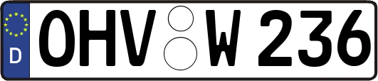 OHV-W236