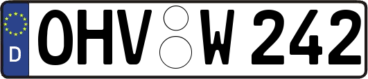 OHV-W242