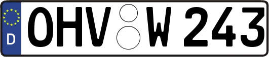 OHV-W243