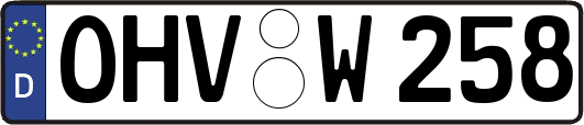 OHV-W258