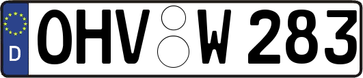 OHV-W283