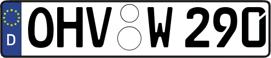 OHV-W290