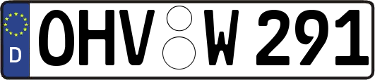 OHV-W291