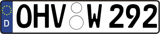 OHV-W292