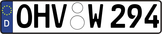 OHV-W294
