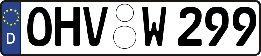 OHV-W299