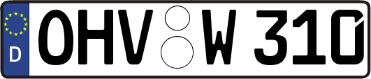OHV-W310
