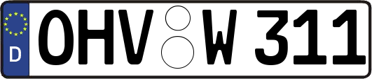 OHV-W311