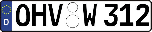 OHV-W312