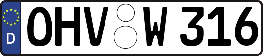 OHV-W316