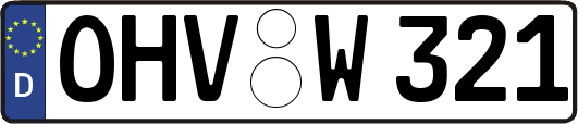 OHV-W321
