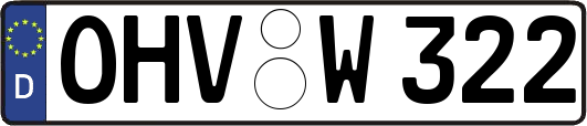 OHV-W322