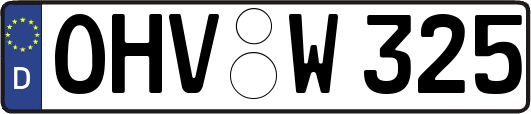 OHV-W325