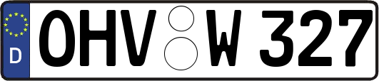OHV-W327