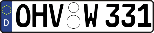 OHV-W331