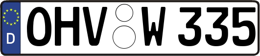 OHV-W335