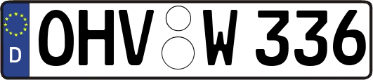 OHV-W336