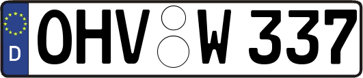 OHV-W337