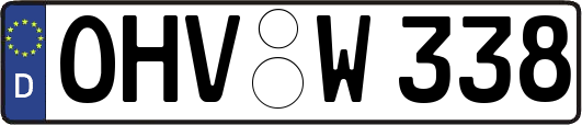 OHV-W338
