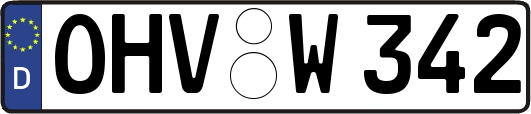 OHV-W342