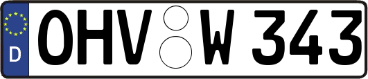 OHV-W343