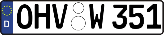 OHV-W351