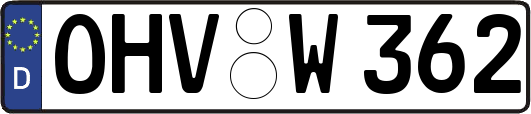 OHV-W362