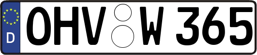 OHV-W365