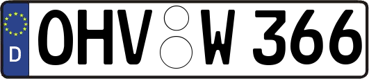 OHV-W366