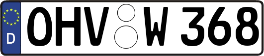 OHV-W368
