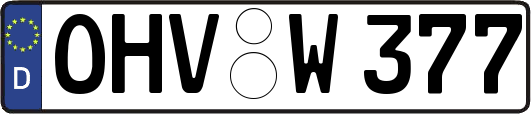 OHV-W377