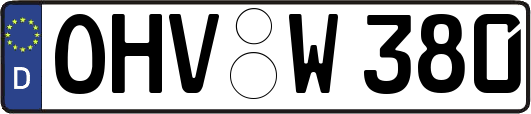 OHV-W380