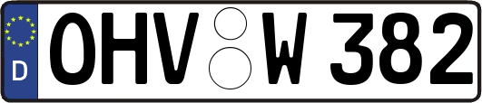 OHV-W382