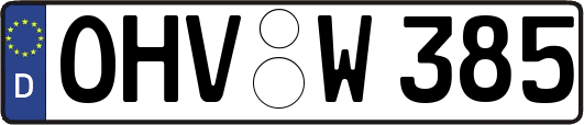 OHV-W385