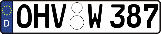 OHV-W387