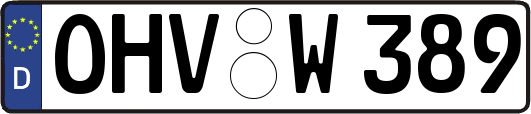 OHV-W389