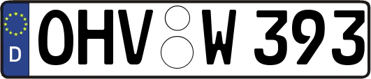 OHV-W393