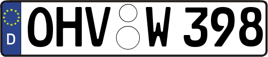 OHV-W398