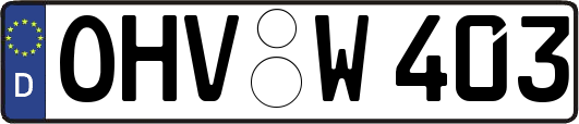 OHV-W403