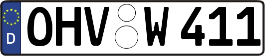 OHV-W411