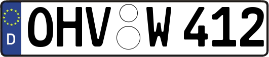 OHV-W412