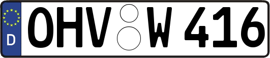 OHV-W416