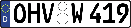 OHV-W419